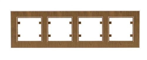 Рамка 4-м Karea горизонт. дуб Makel 56101704