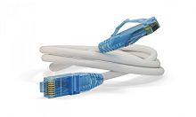 Патч-корд U/UTP Cat.6 LSZH 2 м белый, Hyperline PC-LPM-UTP-RJ45-RJ45-C6-2M-LSZH-WH | код 230243 | Hyperline