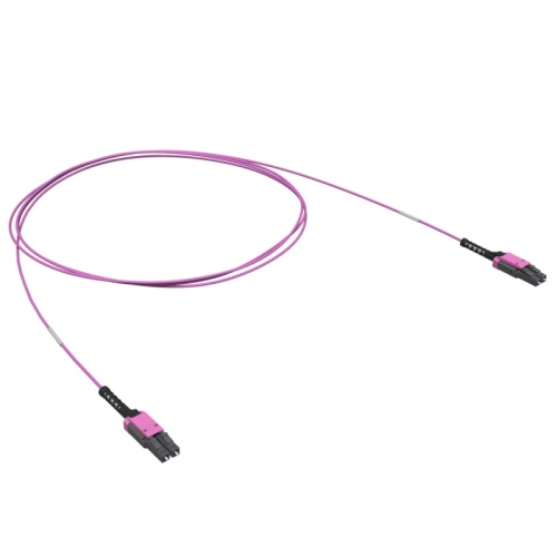 Патчкорд 2ОВ 50/125 OM4, LC Duplex Uniboot/LC Duplex Uniboot, 5м | код RNPCUL4AB05 | DKC