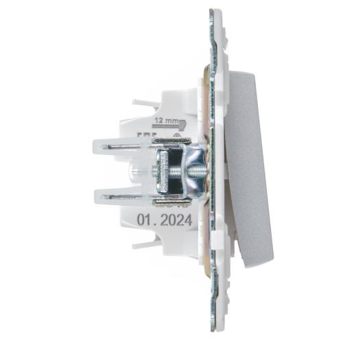 SKANDY Выключ. 1-кл. 10А SK-V01S сереб. IEK | код SK-V10-0-10-K23 | IEK фото 2