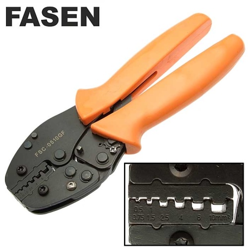 Кримпер для обжима кабельных наконечников FASEN FSC-0510GF | код 109933 | Fasen