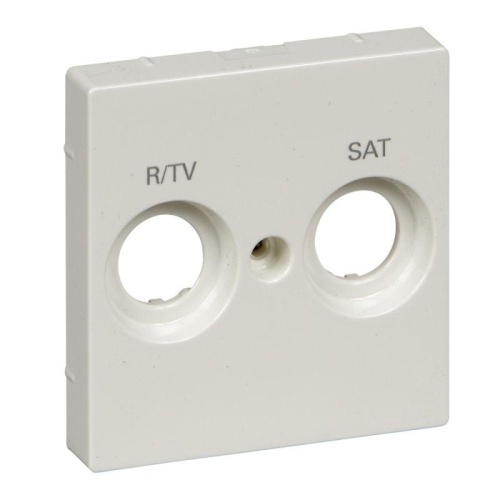 Плата Merten центральная с маркир. R/TV И SAT полярно бел. | код MTN299819 | Schneider Electric