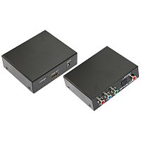 Конвертер YPbPr + SPDIF / Toslink на HDMI, металл REXANT | код 17-6904 | REXANT