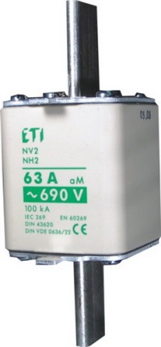 Предохранитель NH-000/аМ 6A 690V KOMBI | код 004181403 | ETI