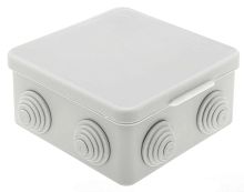 GUSI Коробка уравнивания потенциалов 100х100х55, IP54, ОП, серый | код С3В108 КУП | GUSI ELECTRIC