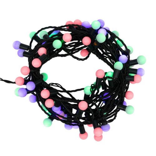 Гирлянда профессиональная LED - шарики мультиколор d17.5м 10м | код 303-509-6 | Neon-Night Гирлянда профессиональная LED - шарики мультиколор d17.5м 10м | код 303-509-6 | Neon-Night