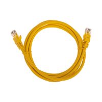 Патч-корд U/UTP, CAT 6, RJ45-RJ45, 26AWG, LSZH, желтый, 2м REXANT | код 02-0295-2 | REXANT