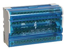 Шины на DIN-рейку в корпусе (кросс-модуль) ШНК 4х15 3L+PEN | код. YND10-4-15-125 | IEK