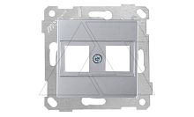 Rita - Адаптер для разъемов Keystone, с маркировкой, двойной, нерж. сталь | код 2200-128-0182 | Mutlusan