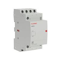 Контактор модульный YON max типа MCE, 4P, 16A, 240В, 4НО | код MCE-16-40-A240 | DKC