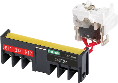 Контакт сигнальный правый 1НО1НЗ СК-303Rc DEKraft 28718DEK