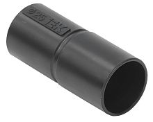 ELASTA Муфта труба-труба GI25G черная | код CTA10D-GIG25-K02-050 | IEK