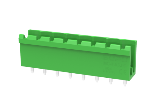MC-PA5.08V24-G Разъём штекерный MC, прям. конт.,шаг 5.08мм,24 конт.откр.,зел., шт | код MC-PA5.08V24-G | SUPU