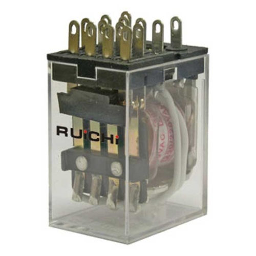 Электромагнитное реле RUICHI 4453(18F)-4 (HH54P) 5А, 4C: 4PDT | код 109075 | Ruichi