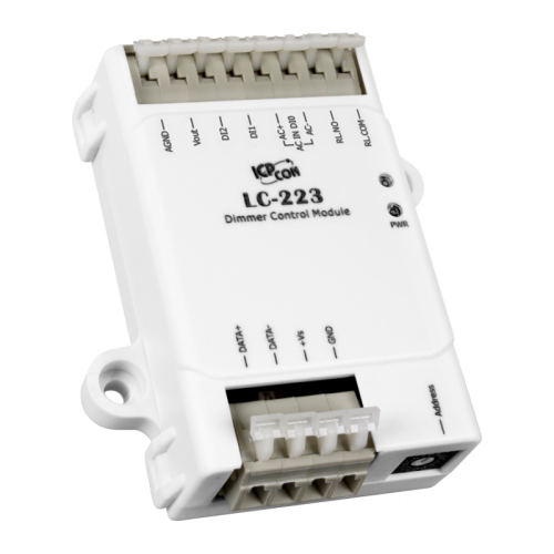 LC-223 CR 1-channel Dimmer Control Module with 2 Dry Contact input trigger (RoHS) | код 00-06119469 | ICP DAS