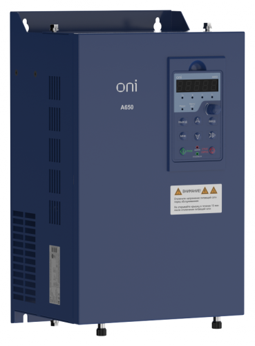 Преобразователь частоты A650 380В 3Ф 37кВт 75А M ONI | код A650-33E37TM | ONI