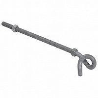  Крюк спиральный КСА12-250/200 (BQC 12-250) | код. UKS-12-12-250 | IEK