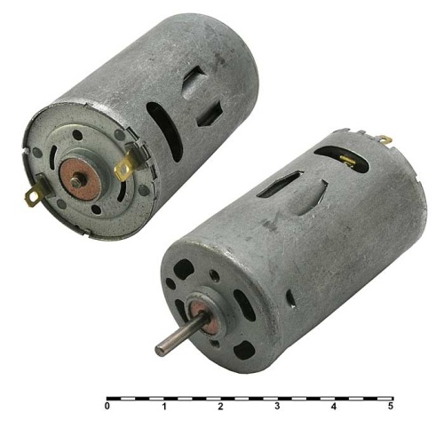 Коллекторный электродвигатель постоянного тока RUICHI R390-5030 7.2V, 27.3 Вт | код 80196 | Ruichi