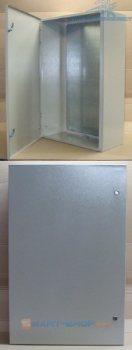 Корпус металлический, навесной, ЩРНМ - 6, (ВхШхГ) 1200 х 750 х 300 мм, с монтажной панелью, IP31 (ЩМП), серый (1 шт.) Бирос | код 60106 | БИРОС