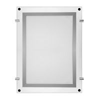 Бескаркасная подвесная двухсторонняя световая панель Постер Crystalline Round LED 900, 24 Вт REXANT | код 670-1294 | REXANT