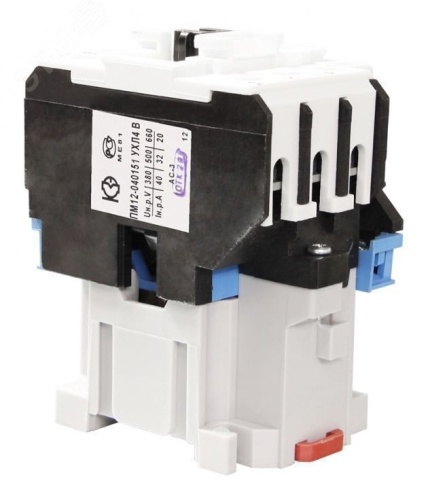Контактор электромагнитный УХЛ4 В 110В (1з) | код ПМ12-040150 | КЗЭА