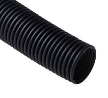 Труба гофрированная ПНД тяжелая d50мм с протяжкой черн. (уп.15м) Ruvinil 25011