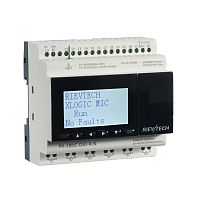 Программируемый логический контроллер PR-18DC-DAI-R-N, 12_24VDC, 12DI(8AI), 6RO, RTC, SD, RS485, Ethernet, ЖКИ | код PR-18DC-DAI-R-N | Rievtech
