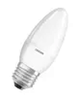 Лампа светодиодная LED STAR CLASSIC B 75 8W/830 8Вт свеча 3000К тепл. бел. E27 806лм 220-240В матов. пласт. OSRAM 4058075210745