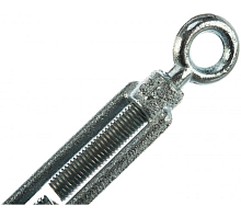 Талреп DIN 1480 М12 кольцо-кольцо оцинкованный | код DIN1480-М12-RR | Крепдил
