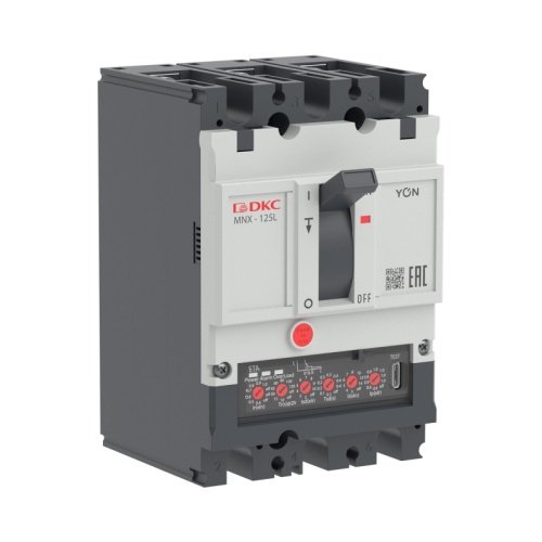 Авт. выкл. YON pro MNX125L 4P 32A 70kA при AC415V расц. ETA | код MNX125L4PETA0032 | DKC