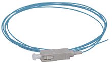 ITK Оптический коммутационный монтажный шнур (пигтеил), (MM), 50/125 (OM4), SC/UPC, LSZH, 1,5м | код FPT5004-SCU-C1L-1M5 | IEK