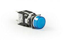 Сигнальная арматура 16 мм, круглая 12-24 AC/DC синяя | код D070YXM | EMAS