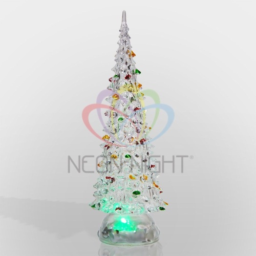 Фигура светодиод. "Елочка" (батарейки 3хAA в компл.) 1LED 25см RGB 4.5B IP20 | код 513-024 | Neon-Night