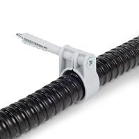 Хомут для труб быстрый монтаж 25 (25шт) | код 69163 | Промрукав