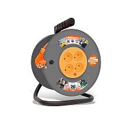 Удлинитель силовой ВЕМ-250 с термовыключателем ПВС 3-1.5 20м | код 9634599 | Universal