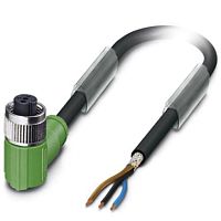 Кабель для датчика / исполнительного элемента SAC-3P- 3,0-PUR/M12FR SH | код 1682825 | PHOENIX CONTACT