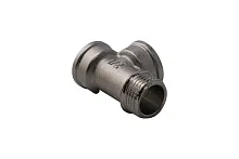 Тройник ВВН 1/2'х1/2'х1/2' переходной, никелированный | код BFN-011-501 | Aquadeel