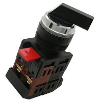 Переключатель поворотный RUICHI 3SA12-22E-11XB/31, 3 положения NO+NC, IP40, 10 А, 600 В, установочное отверстие 22 мм, винтовой зажим (4S) | код 71625 | Ruichi