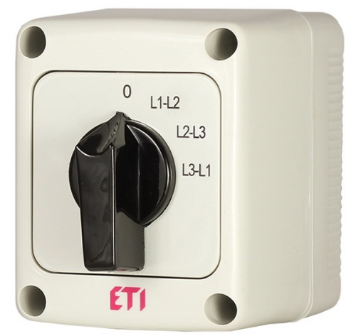 Переключатель CS 10 67 PN (Ф.напряж._корп./IP65_с/ч_10A) | код 004773204 | ETI