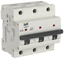 ARMAT Авт. выкл. M10H 3P B 80A IEK | код AR-M10H-3-B080 | IEK