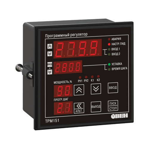 Измеритель ПИД-регулятор универсальный программный ТРМ151-Щ1.РР.09 | код 08250 | ОВЕН Измеритель ПИД-регулятор универсальный программный ТРМ151-Щ1.РР.09 | код 08250 | ОВЕН
