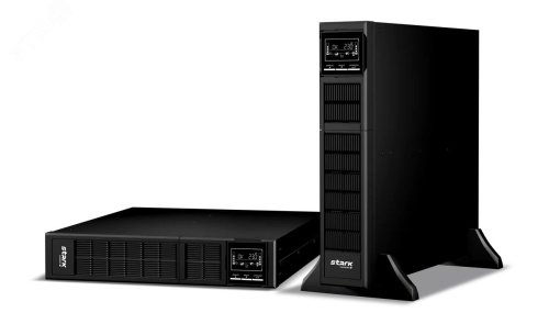 Источник бесперебойного питания Stark Country 2000 online RT 2000ВА/1800Вт, ЗУ 12A/48В, 2U | код SC 2000 online RT | STARK Country