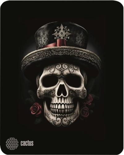 Коврик для мыши Cactus Scull 250x200x3мм (CS-MP-D05S) | код 2006242 | CACTUS