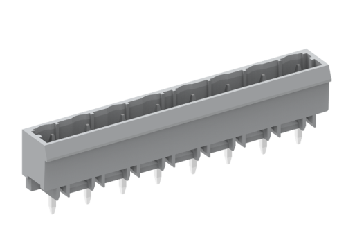475205 Вилка на плату MCS, вертик., шаг 7.5мм, 5 конт., сер., шт | код 475205 | SUPU