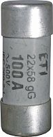Предохранитель CH/P 22x58 aM 125A 400V (с бойком) | код 006711054 | ETI