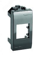 VIVA Адаптер для информационныxразъемов Systimax черный 1 модуль | код 77609N | DKC