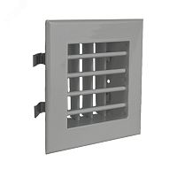 Решетка вентиляционная 2 VA 200x100, RAL 9006 | код 4687202614578 | VentART