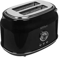 Тостер Kitfort KT-2038-1 685Вт черный | код 1211700 | KITFORT