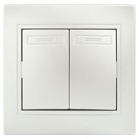 Выключатель Intro Plano 1-104-06 | код Б0053767 | ЭРА