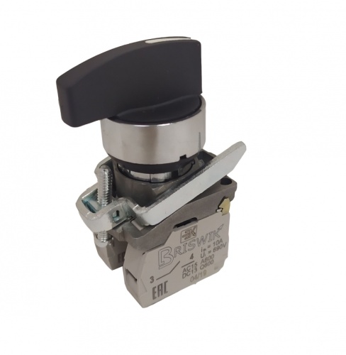 Переключатель Briswik КПЕ 3631 -ДС черный IP65 УХЛ2 10А 3но+1нз | код AD-RC-5Ai-0142 | Briswik